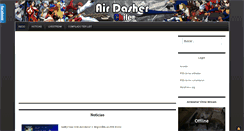 Desktop Screenshot of airdasherchile.com